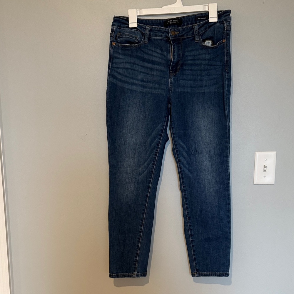 Judy Blue Dark Wash Ankle Jeans